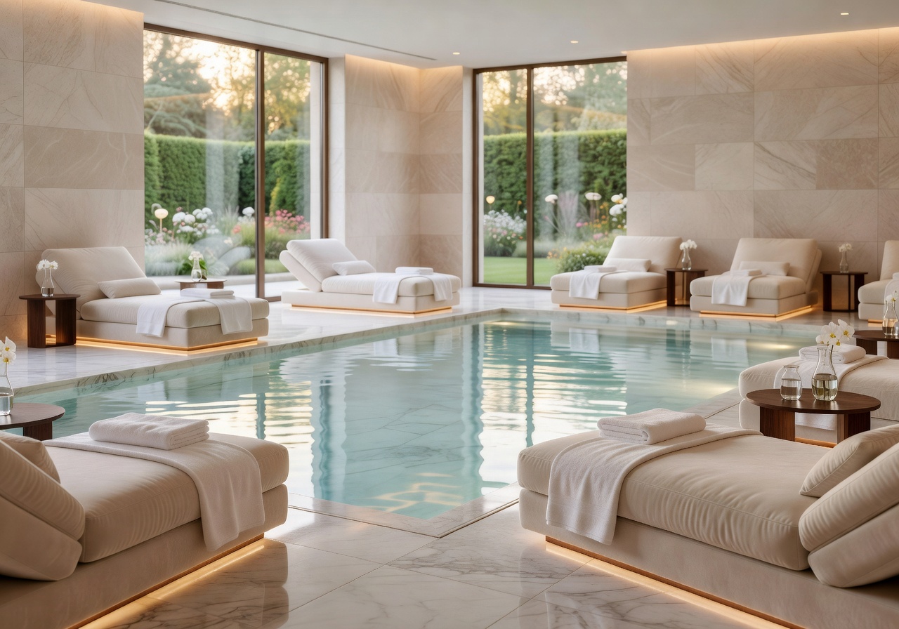 Brenners luxury thermal spa interior